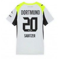 Borussia Dortmund Marcel Sabitzer #20 Vonkajší Ženy futbalový dres 2025-26 Krátky Rukáv